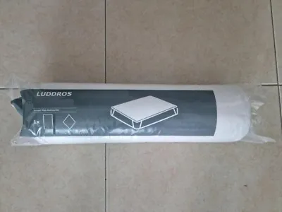 Brand New Ikea LUDDROS Mattress Protector Topper Poly Cotton All Sizes • £17.99