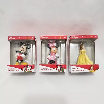 Disney Christmas Ornaments - Princess Junior Mickey Junior Minnie - You Pick • $10.88