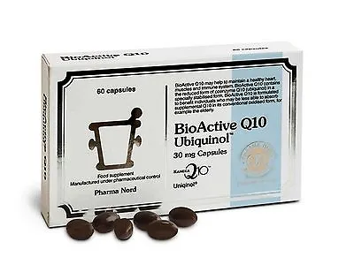 Pharma Nord BioActive Q10 Ubiquinol QH 30mg • £18.99