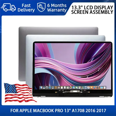 $179.99 • Buy A1708 LCD Display Assembly Screen Retina Replacement For MacBook Pro M1 2017 A+