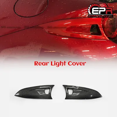 GV Style Carbon Fiber For Mazda MX5 Miata ND Tail Light Cover Trim Body Kit • $278.30
