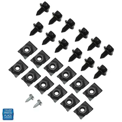 70-73 Camaro STD And RS Front Spoiler Hardware Set With Bolts Clips Nuts Screws  • $24.99