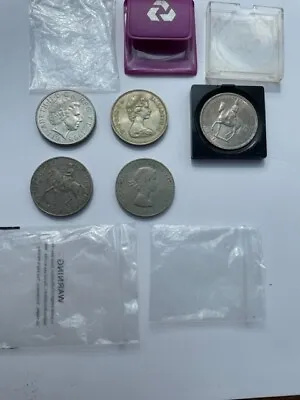 £22 • Buy Job Lot Commemorative Coins Uncirculated 1953, 1965, 1947-1972, 1977, 1948-1998