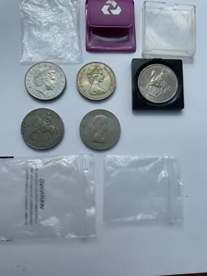 £22 • Buy Job Lot Commemorative Coins Uncirculated 1953, 1965, 1947-1972, 1977, 1948-1998