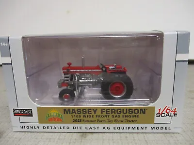 Massey Ferguson Model 1100 Toy Tractor  2023 Summer Toy Show  1/64 Scale NIB • $32.54