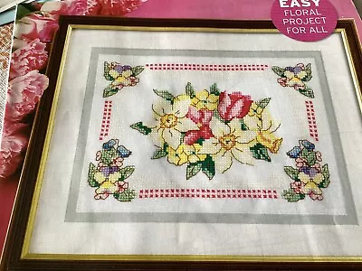 Joanne Sanderson Flowers Of Spring Sampler Design Cross Stitch Chart Only /675 • £0.99