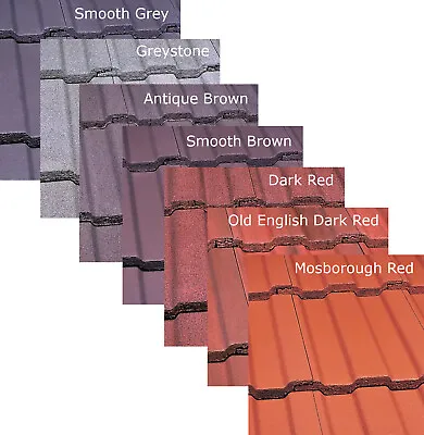 Marley Ludlow Major Interlocking Roofing Roof Tile General Purpose Single Lap • £10