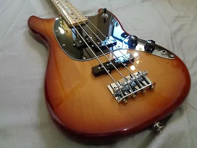 $849.99 • Buy 2021 Fender Mustang 75th Anniv PJ Short Scale Electric Bass Guitar Sienna Burst 