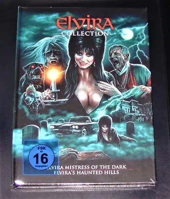 Elvira Collection Cover A Limited Mediabook 3 Blu Ray +DVD +Booklet Nib • $47.80