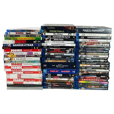 Blu Ray DVD Movies Box Sets TV Shows With Slip Covers Buy 2 & Save - You Pick • $4.64