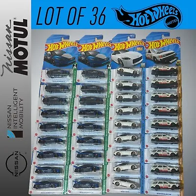 Hot Wheels Diecast Cars ~ Lot Of 36 Nissans ~ Lot # Nismo-maxima-proto Free Ship • $87.23