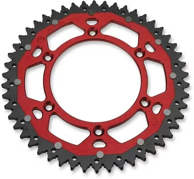 Moose Dual Ring Rear Sprocket 50T Red #149458 For Honda • $69.95