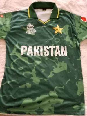  XX Large Cricket Shirt Pakistan Mens T20 World Cup India 2021n • £12.99