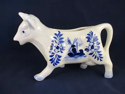 Vintage Delft Blue And White Cow Creamer • £5