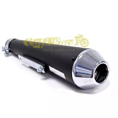 Exhaust Tailpipe Muffler Silencer Megaton Cafe Racer Custom Motorcycle • £101.45