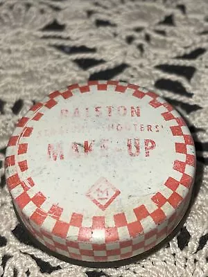 $3 • Buy Ralston's Tom Mix Straight Shooters' Character Make Up Painted Slip Cover Tin