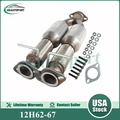 For 05-11 Volvo XC90 4.4 V8 Under Car Dual Flex Y Pipe Dual Catalytic Converter • $72.45