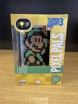 Pixel Pals - Luigi - #004 Light-Up Figure - Unopened! • $25