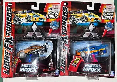 Metal Maxx Light FX Tuners Mitsubishi Eclipse 1/64 Lot Of 2 New • $80