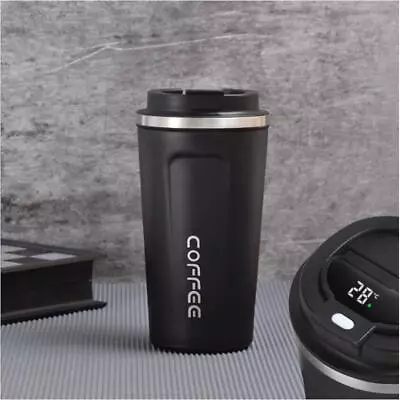 Coffee Mug Stainless Steel Double Wall Leakproof Travel Cup Insulated 510ml - • $16.95