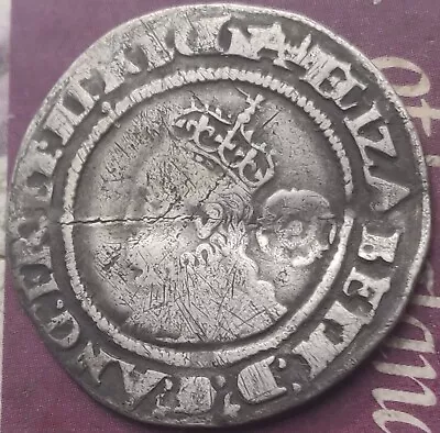 Metal Detecting Find Elizabeth 1st 6d 1569 • £28