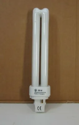 (4.Pack) GE F26DBX/E/830/ECO Fluorescen​t Light Bulbs 26W 3000K 2-Pin G24d-3 • $14.99