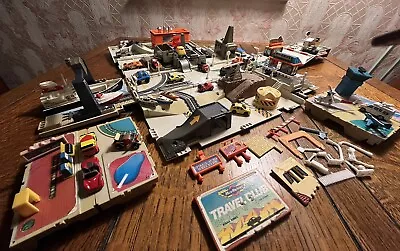 Micro Machines Galoob Super Truck City Playset  Accessories & Cars Big Bundle • £45