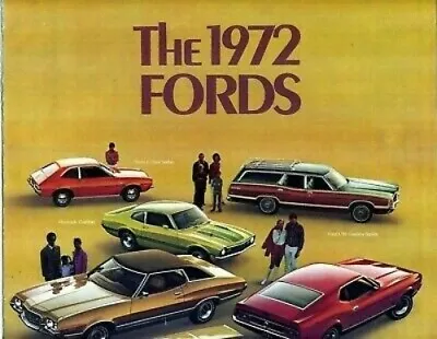 Ford 1972 Dealer Brochure • $4.95