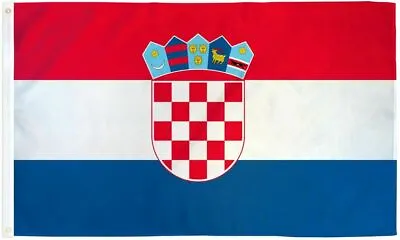 $4.44 • Buy CROATIA FLAG 3 X 5 ' FLAG - NEW 3X5 INDOOR OUTDOOR COUNTRY FLAG - Lower Price