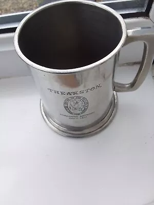 Vintage Theakston Brewery Pewter Tankard • £10