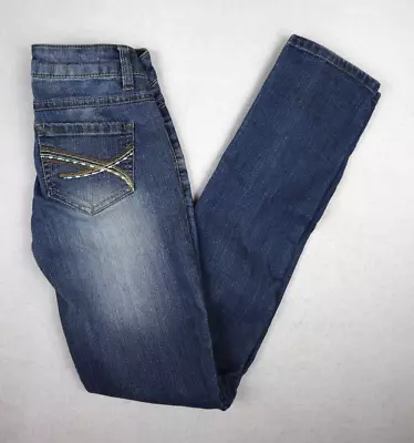 Mudd - Medium Wash Skinny Jeans - Size 0 • $6.49