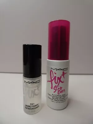 MAC Fix+ Mini Refresher 0.17 Oz & Stay Over Spray Mist 0.44 Oz New Makeup Settin • $10.99