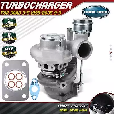 New Turbo Turbocharger For Saab 9-3 Viggen 1999-2002 9-5 2.3L B235R TD04HL-15T-6 • $181.99