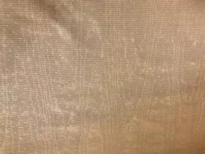 Beige/White Moire Miniature Check With Texture 2-5/8 Yard By 51  Wide • $9.99