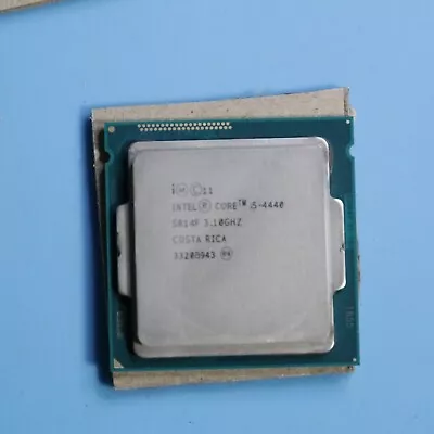 Intel I5-4440 CPU Processor 3.10Ghz LGA1150 4C/4T I5 4440 • $12.15