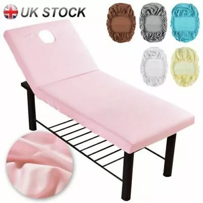 Elastic Beauty Massage Table Fitted Cover Spa Salon Bed Couch Bedding Protection • £6.89