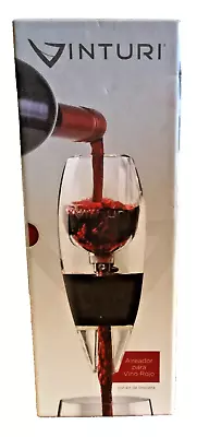 Vinturi Red Wine Aerator With Filter Screen & Cleaning Kit No Drip Stand • $18