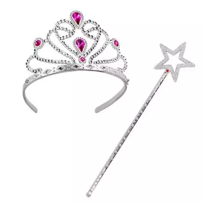 Boland Magic Princess Tiara & Wand Child Fancy Dress • £5.49