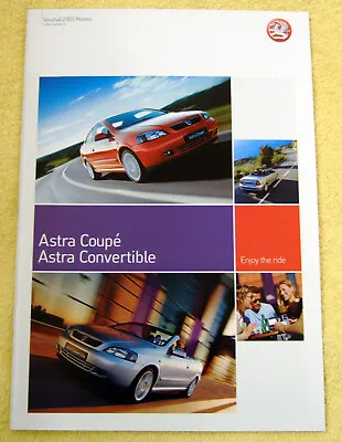Vauxhall Astra Coupe & Convertible Range 2003 Models No2 Inc 1.8 2.2 & Turbo • $5.60