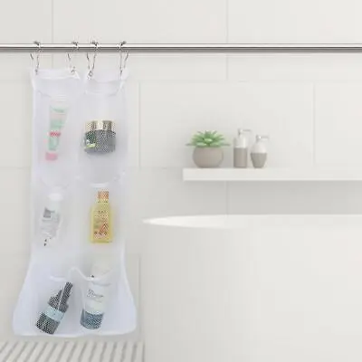 Hanging Mesh Shower Caddy Bathroom Organizer - Large Bath Storage Bag • $6.79