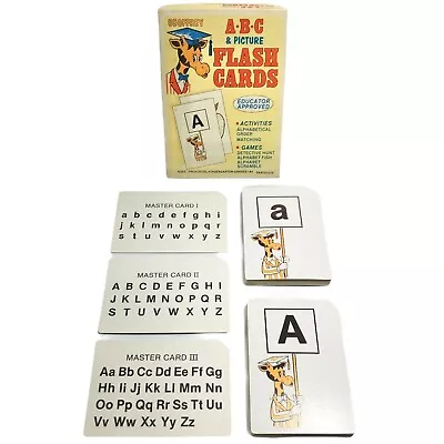 Vintage Toys R Us ABC Flash Cards Picture Alphabet Education Geoffrey Games 1983 • $32.99