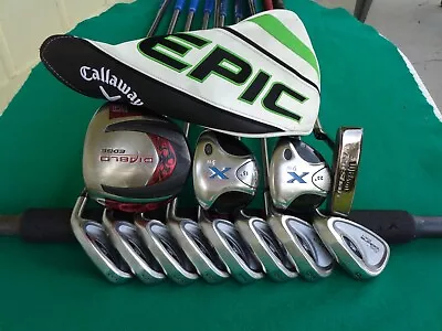 Callaway Diablo King Cobra Irons Driver Woods Complete Golf Club Set Mens RH • $479