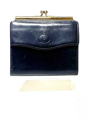 Etienne Aigner Vintage Navy Wallet Change Case • $24.99