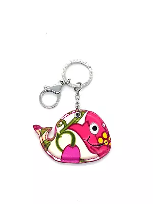 VERA BRADLEY Seashore Whale Fish Keyring Keychain NEW WITHOUT TAGS • $14.99