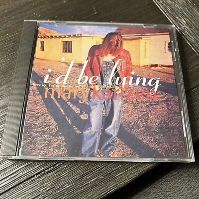 Mary Karlzen -  I'd Be Lying Promotional ONLY CD Single - Super RARE--Excellent! • $5