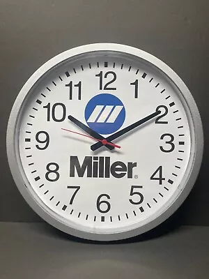 16  Miller Welder Welding Shop Wall Clock Brand-New Mig Tig Stick • $89.99