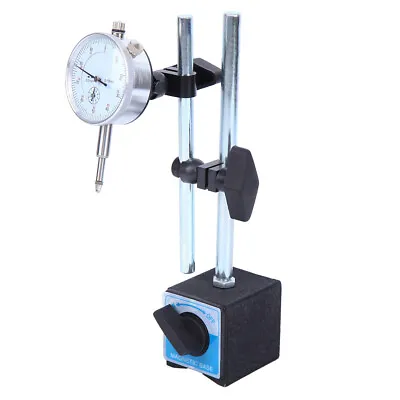 £18.99 • Buy Dial Test Indicator DTI Gauge + Magnetic Base Stand Metric Precision Clock Gauge