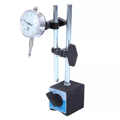 £18.99 • Buy Dial Test Indicator DTI Gauge + Magnetic Base Stand Metric Precision Clock Gauge