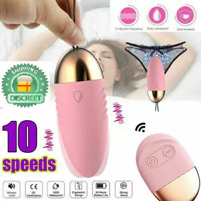 $12.95 • Buy Vibrator G Spot Dildo Bullet Egg Adult Wireless Remote Control Women Sex Toy AU