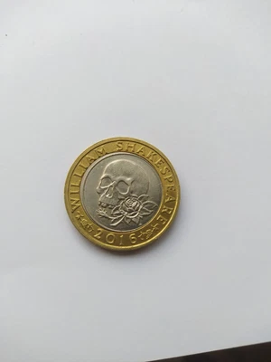 £100 • Buy 2016 Shakespeare Two Pound Coin With Rare Minting Error. 